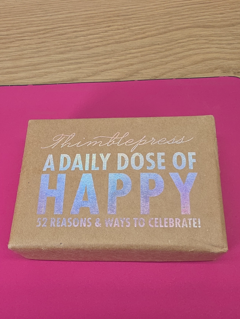 A Daily Dose of Happy Card Deck — Pink